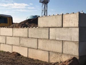 Concrete lego blocks